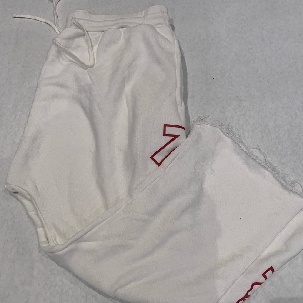 R13 White Short-cut NWOT Sweats (OFFERS ARE OK)